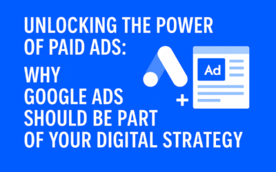 Unlocking the Power of Paid Ads: Why Google Ads Should Be Part of Your Digital Strategy